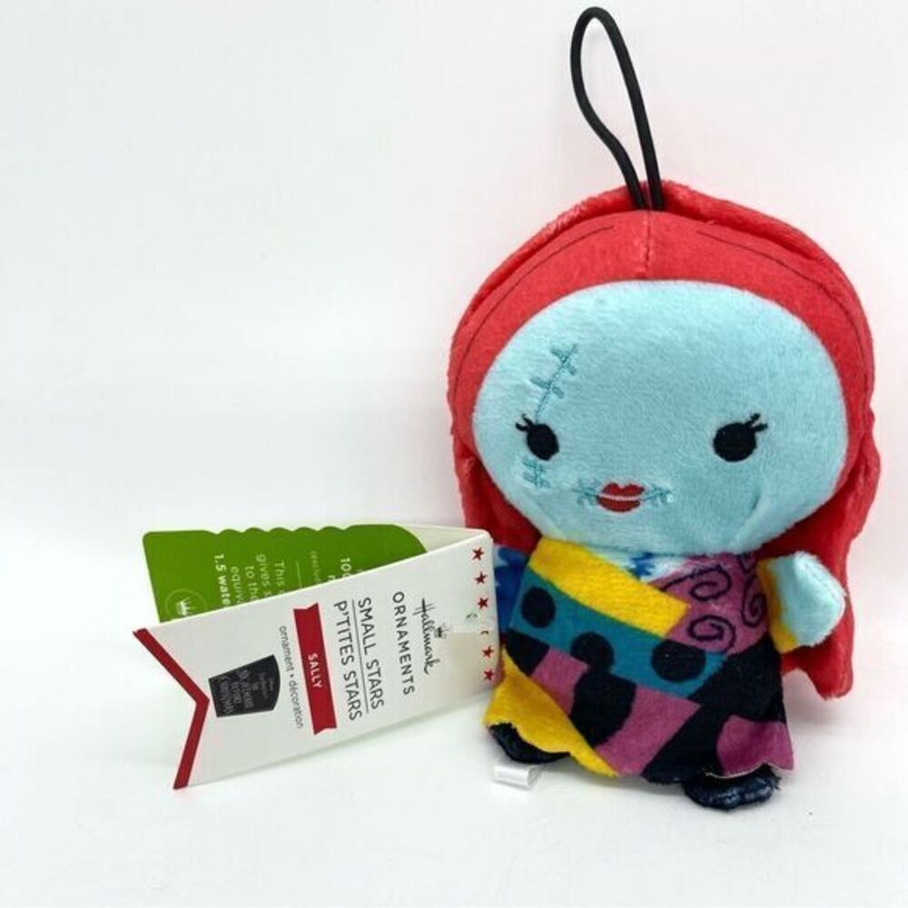 Hallmark Disney The Nightmare Before Christmas Sally Plush Ornament New